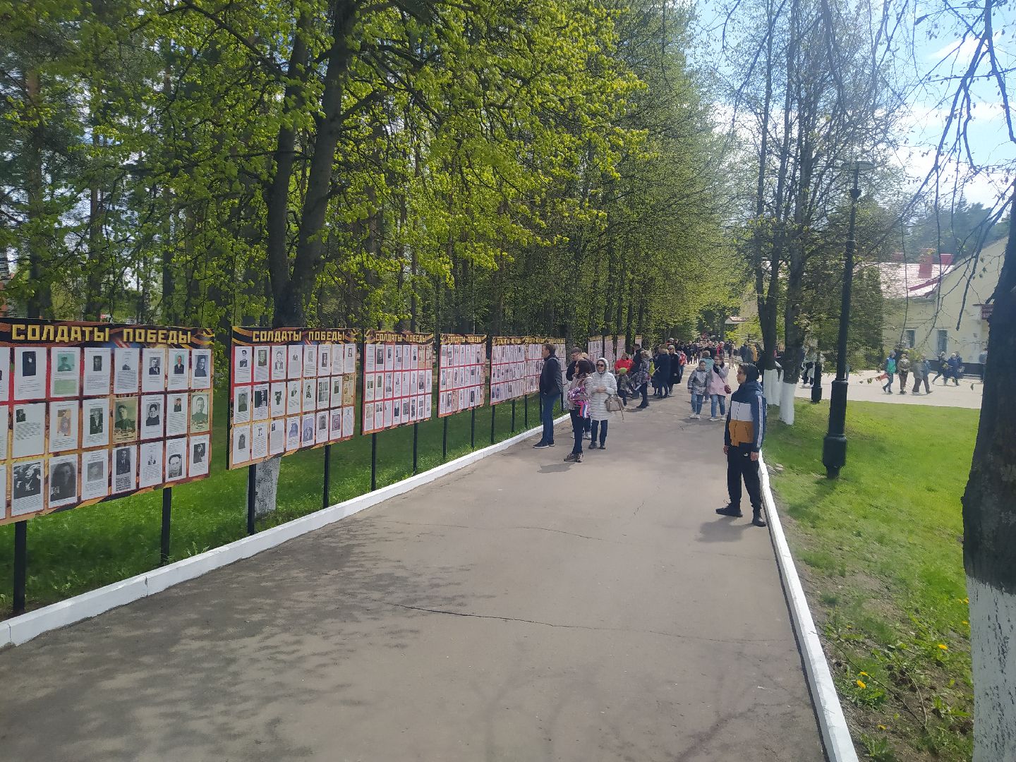 Снегири, день победы, 9 мая