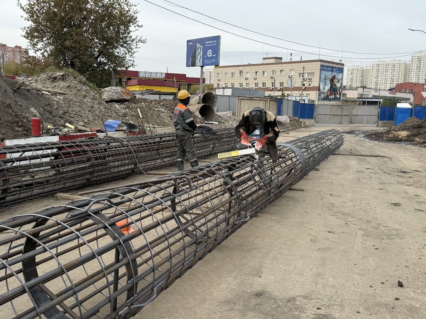 Люберцы , путепровод, Развязка, Дороги, Транспорт, Строительство ,