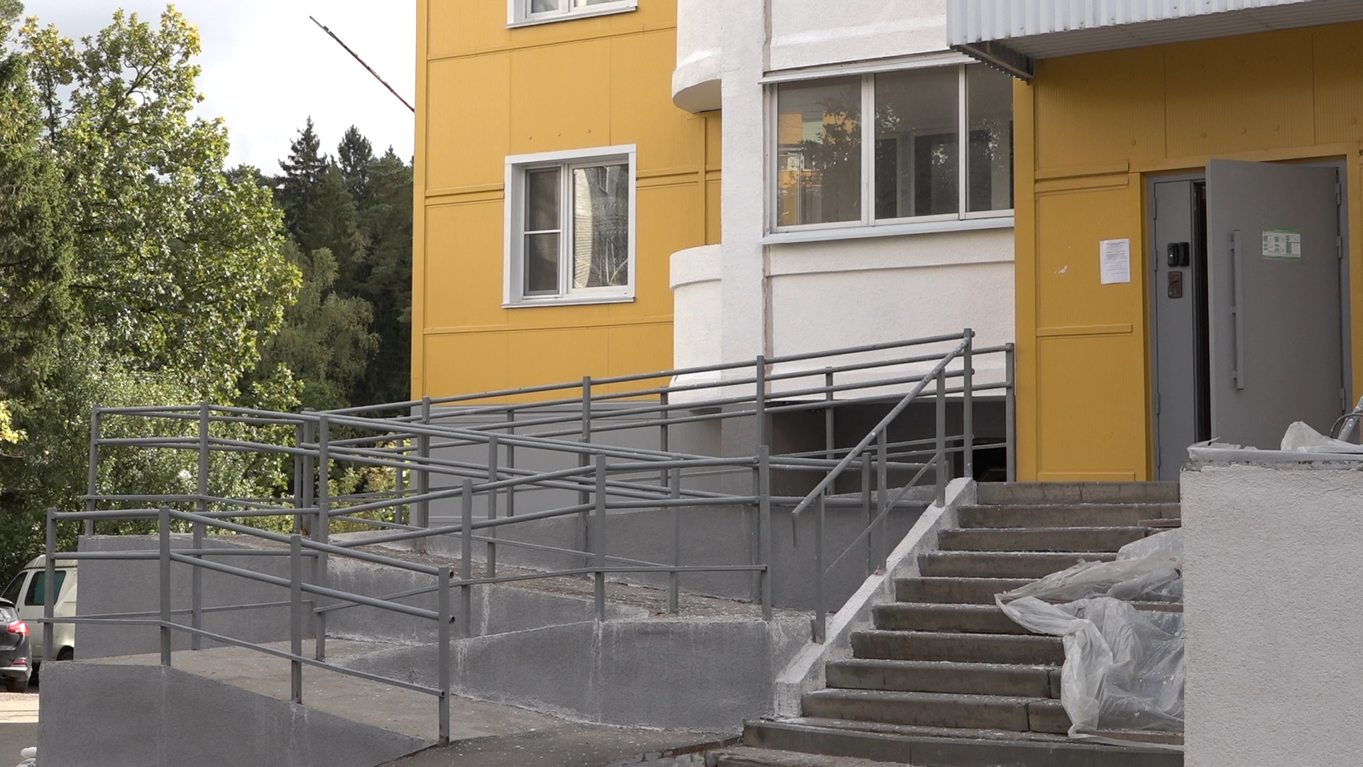 заозерная 25 власиха, власиха капремонт домов, фкр мо, термоленд мкд, ремонт фасада,