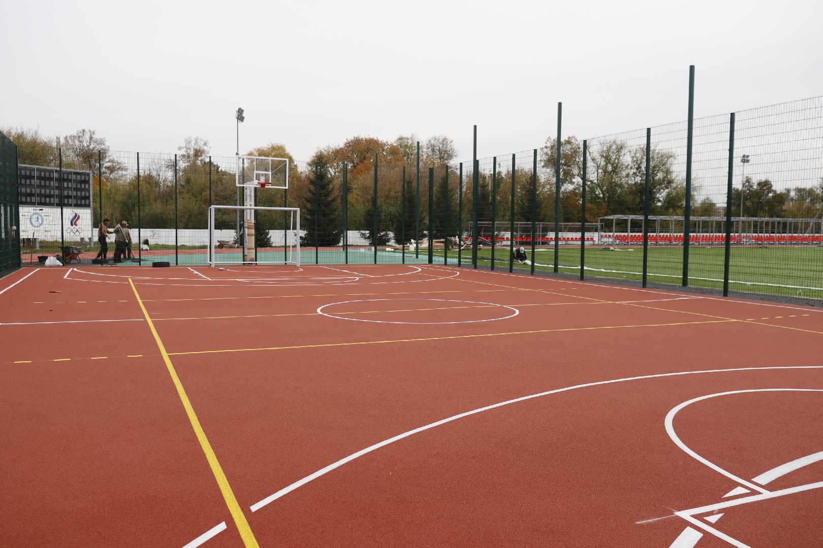 зарайск, спорт, капитальный  ремонт, модернизация стадиона ,