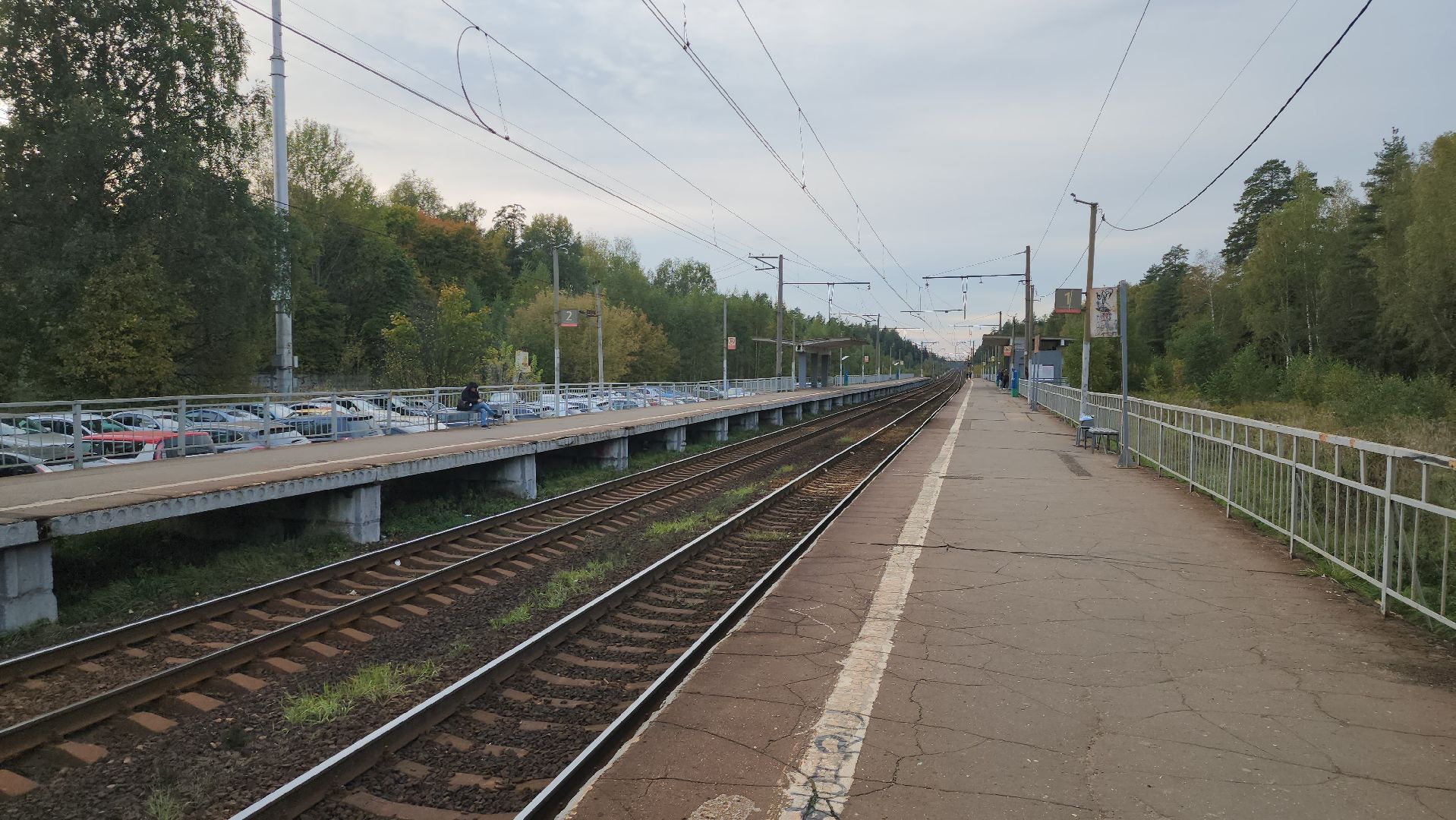 щёлково, станция осеевская, Новый переход,