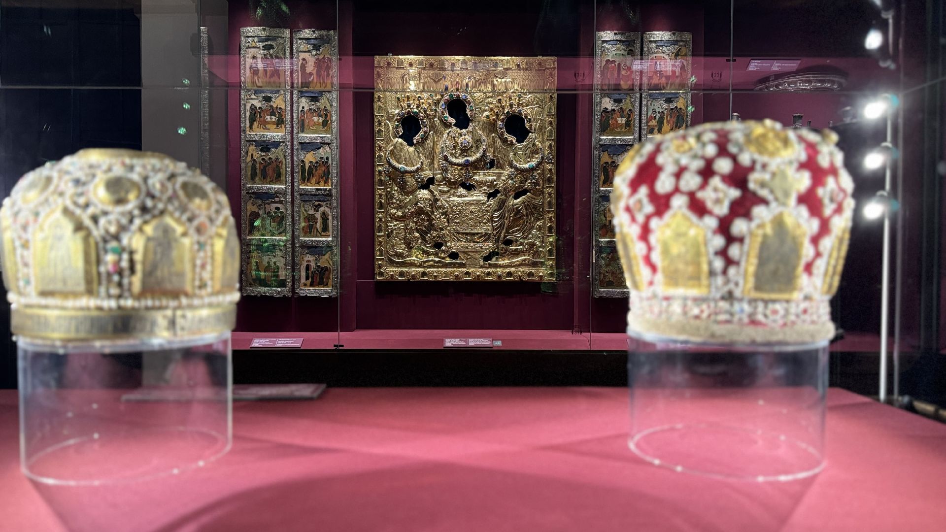 Сергиев Посад, Ризница, Андрей Рублев , икона Святая Троица,