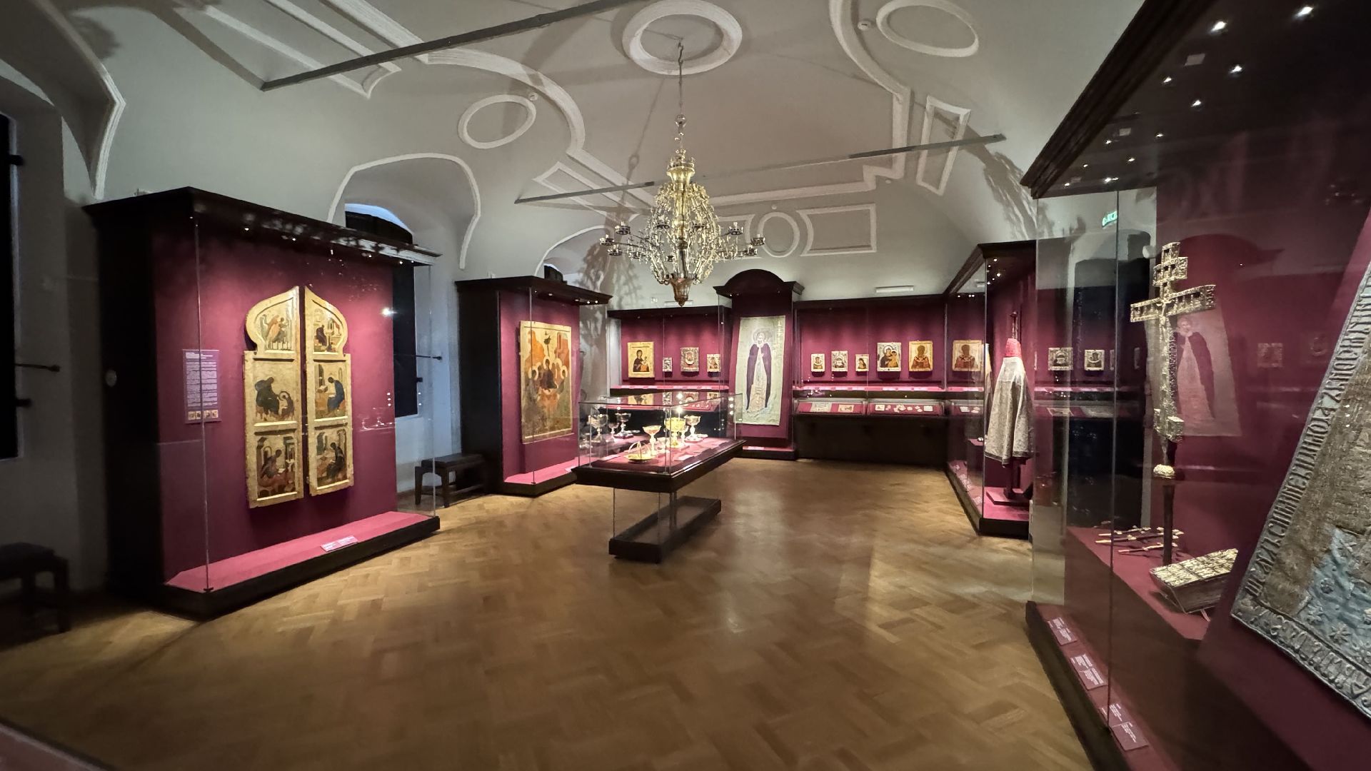 Сергиев Посад, Ризница, Андрей Рублев , икона Святая Троица,