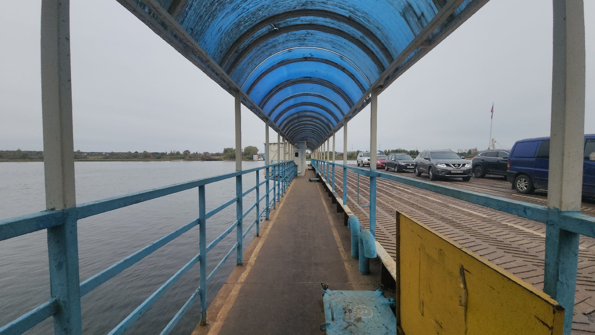 луховицы, белоомут, паромная переправа, транспорт,