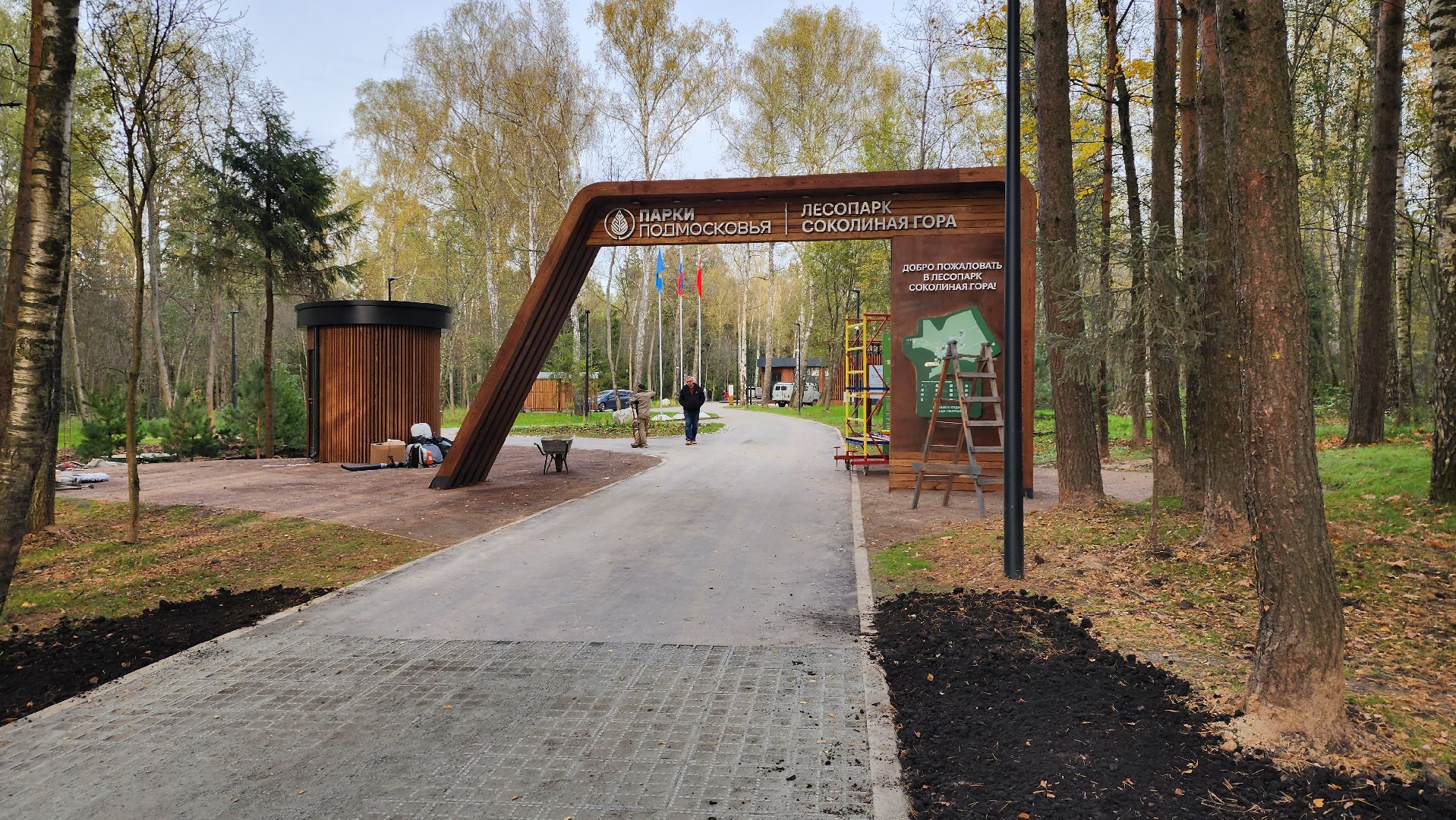 истра, благоустройство, лесопарк,