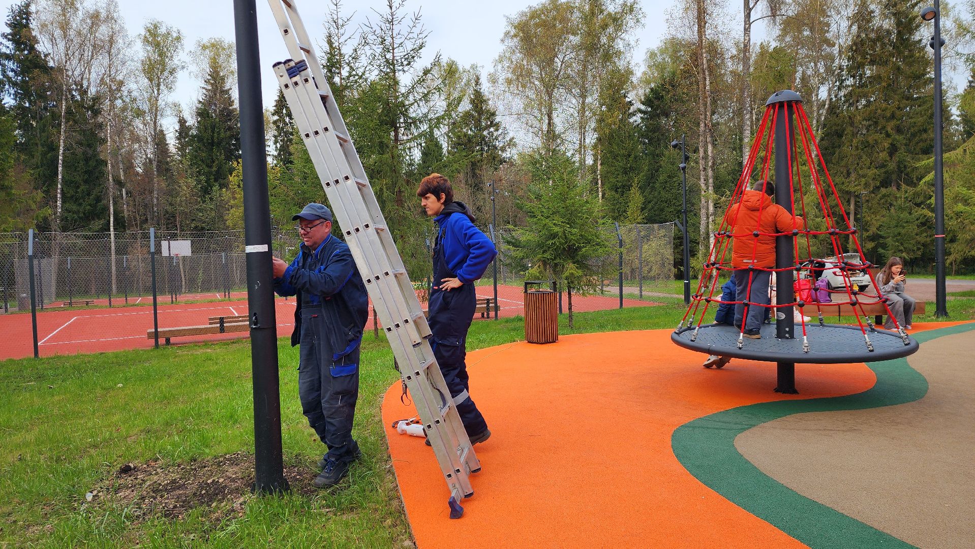 истра, благоустройство, лесопарк,