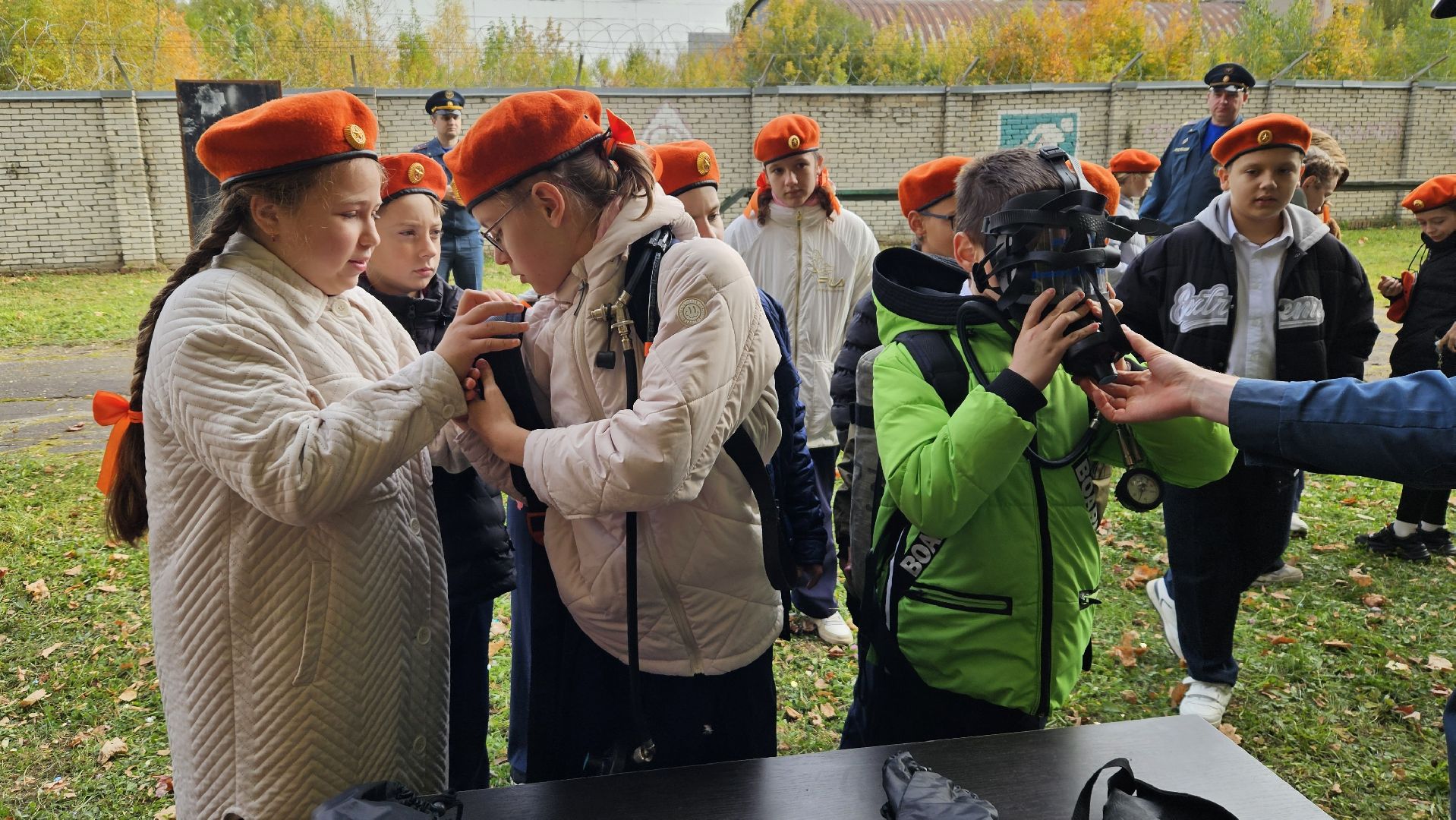 долгопрудный, класс мчс, пожарные, мчс 35 лет,