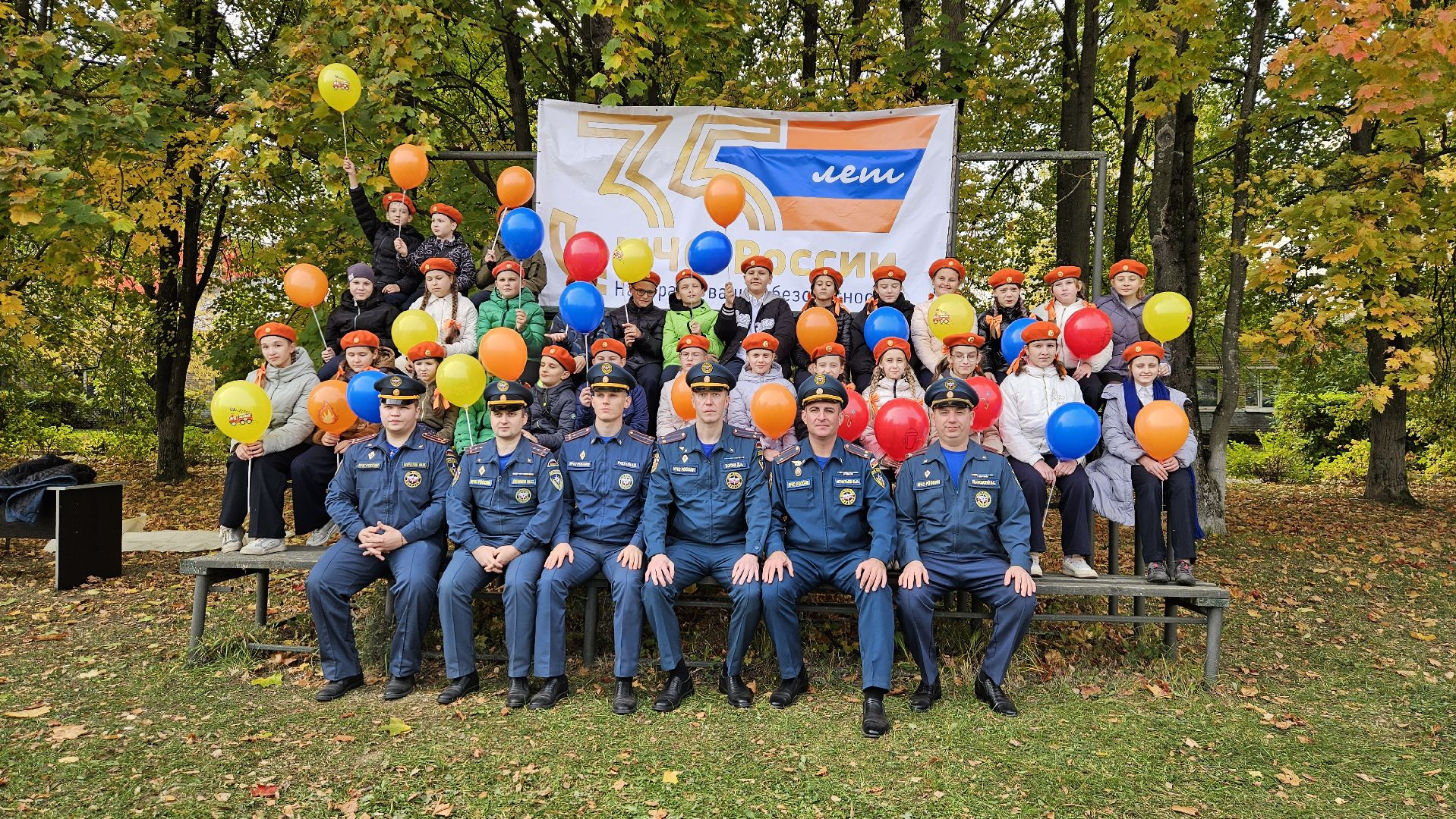 долгопрудный, класс мчс, пожарные, мчс 35 лет,