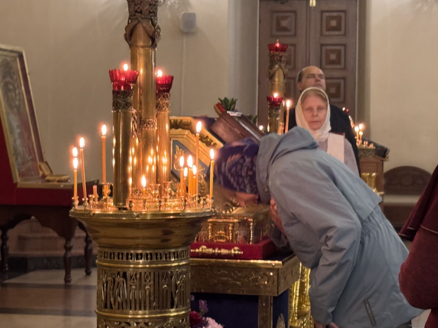 Мощи святителя Тихона, Патриарх Московский и всея Руси, Георгиевский кафедральный собор,