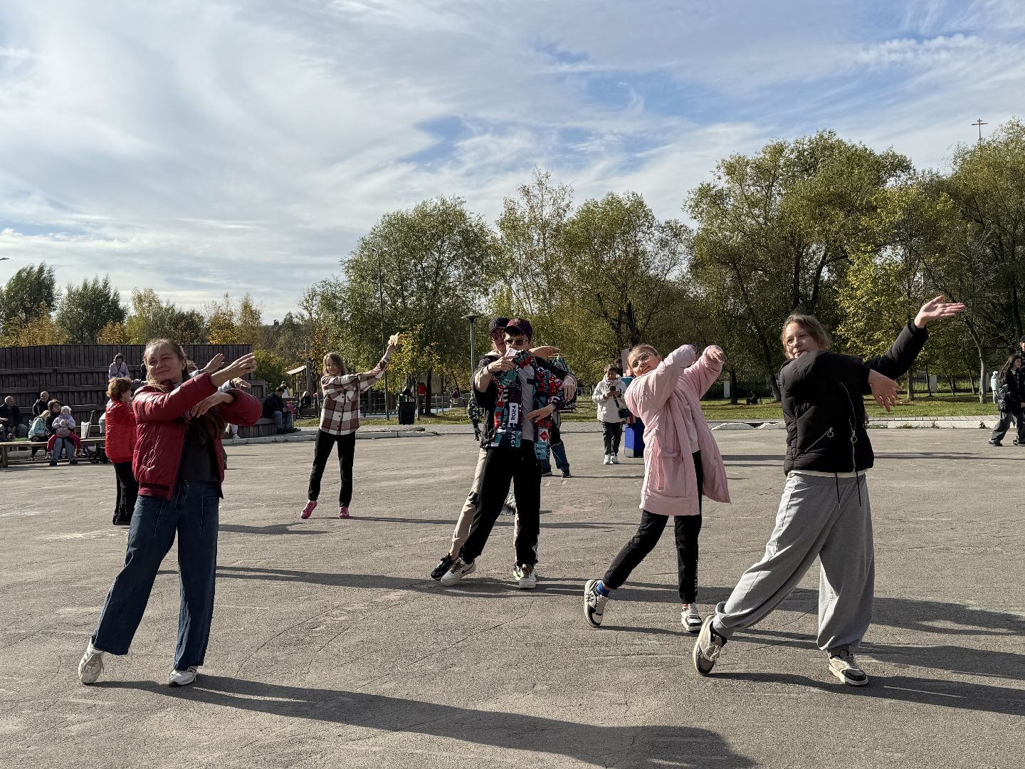 осенний праздник, флешмоб, мастер-класс для детей, парки подмосковья,