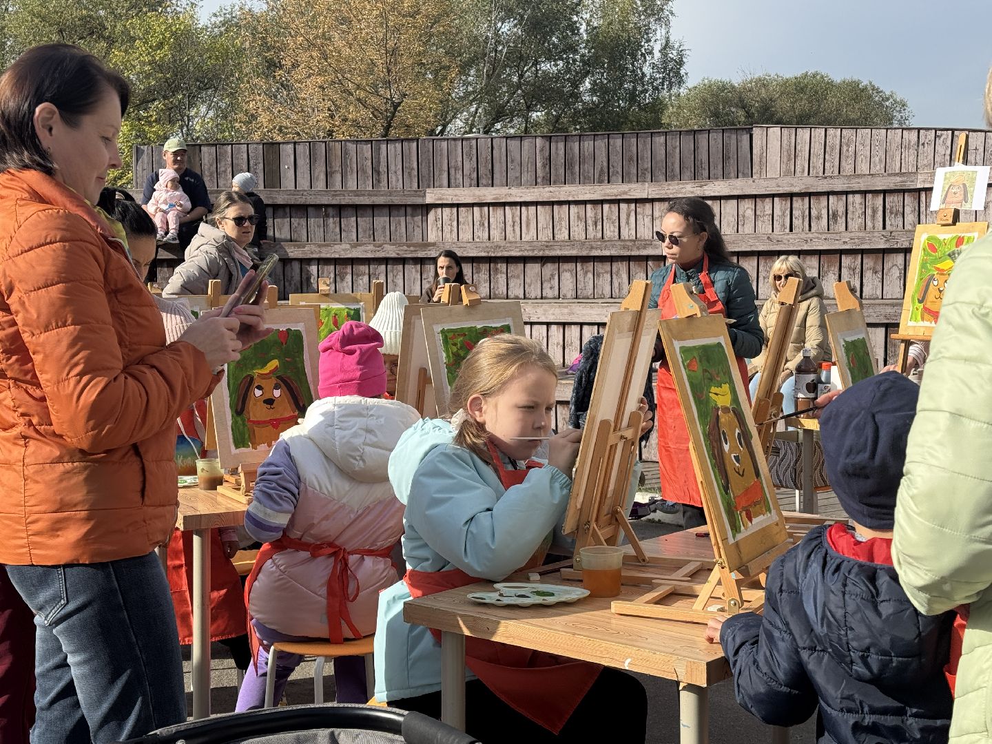 осенний праздник, флешмоб, мастер-класс для детей, парки подмосковья,