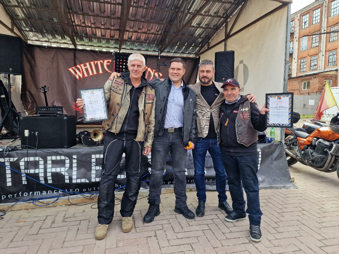 закрытие мотосезона 2025 в Балашихе, мотоклуб белые вороны, балашиха,