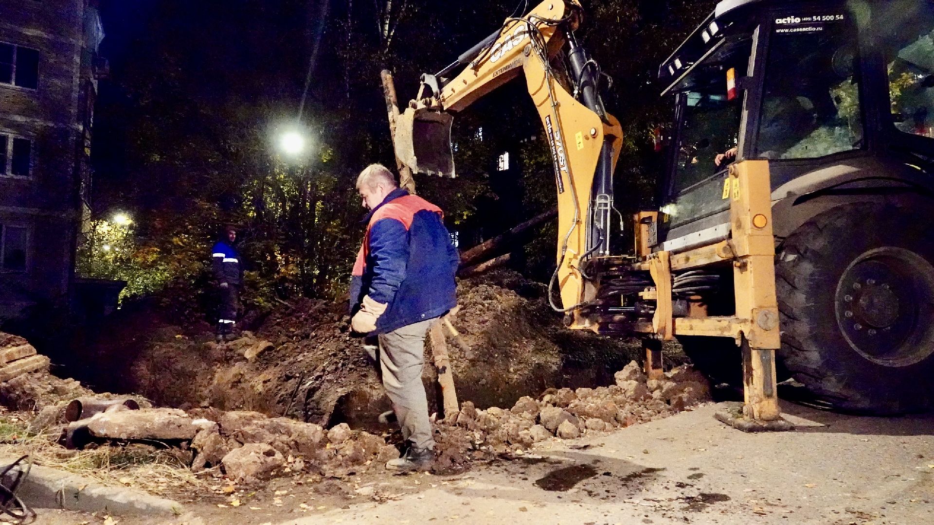 жкх, сергиев посад, сергиево-посадский городской округ, теплотрассы , утечки на сетях , отопительный сезон ,