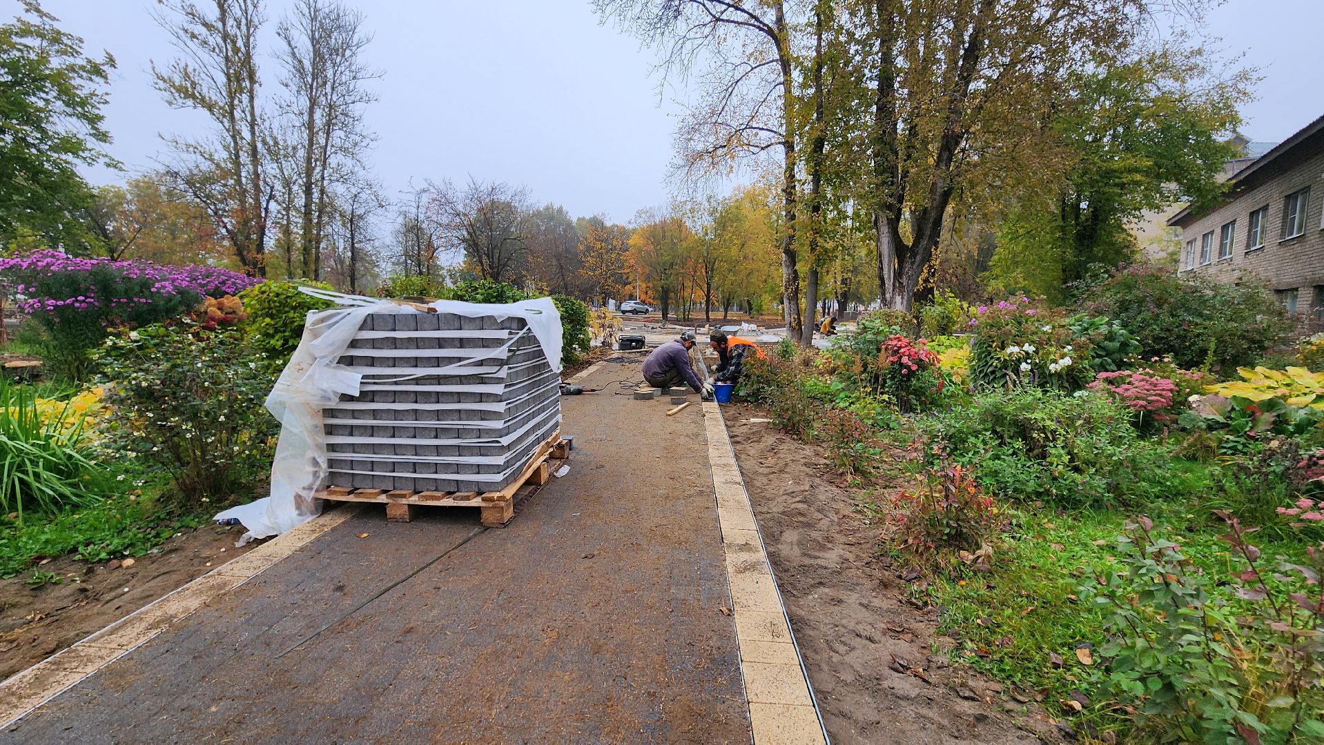 Благоустройство, Руза, Сквер,