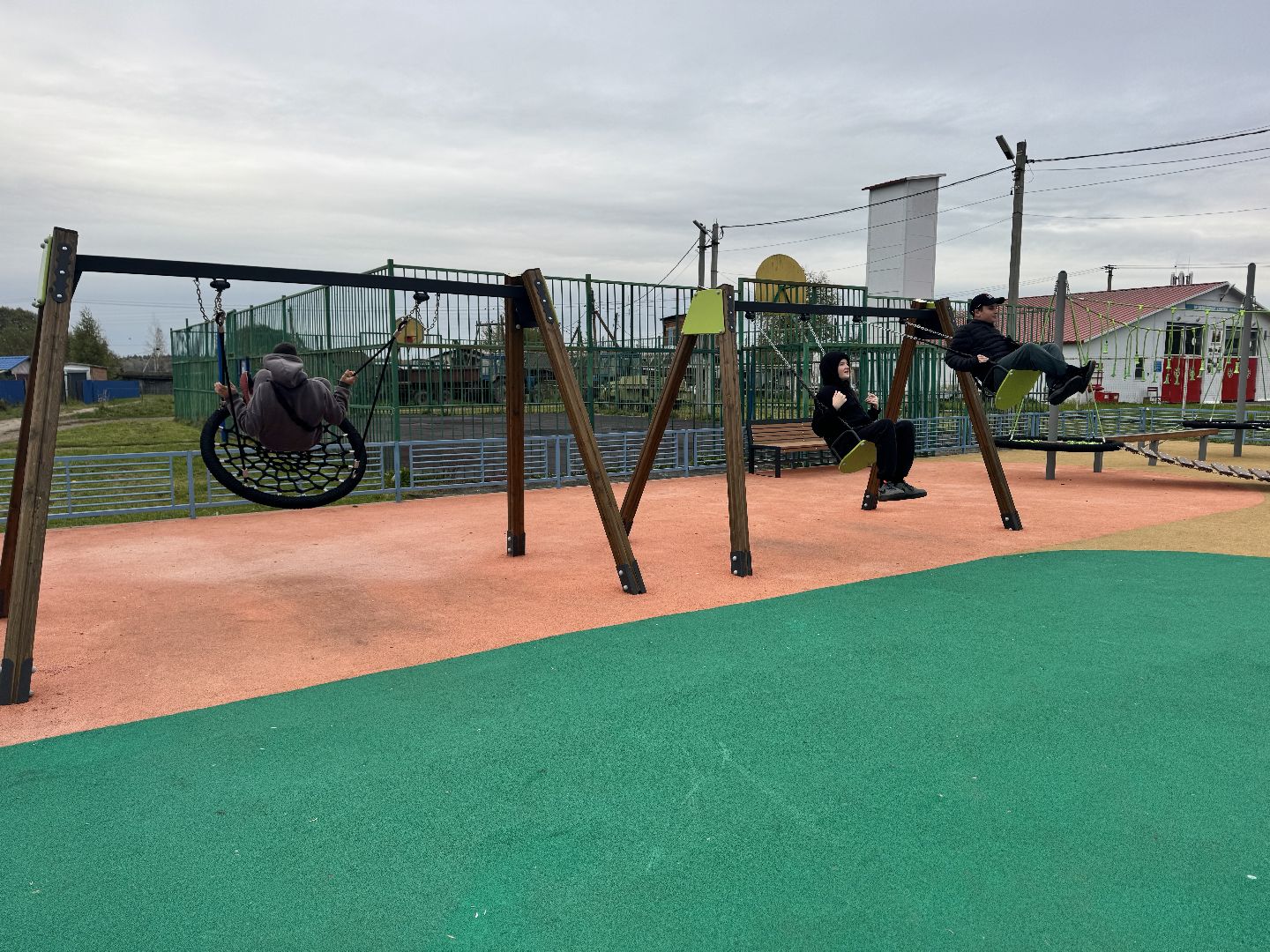 шаховская, новая детская площадка, благоусиройство,