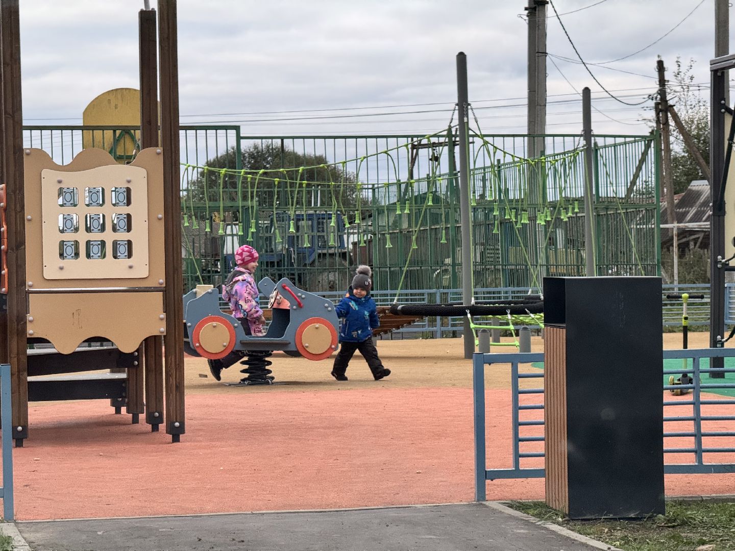 шаховская, новая детская площадка, благоусиройство,