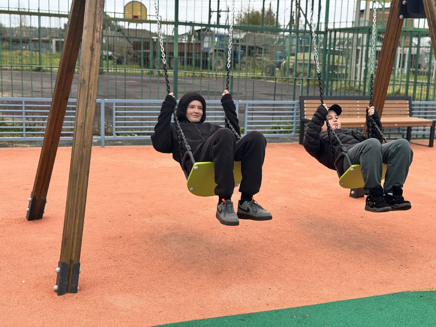 шаховская, новая детская площадка, благоусиройство,