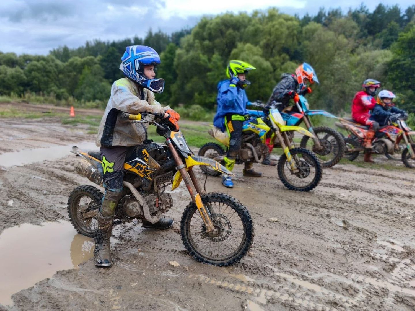 кашира, выездная администрация, мини-мотокросс, мотоспорт, секция, трасса, дети,