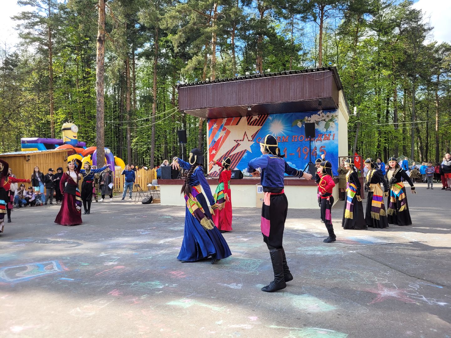день победы; концерт; патриотизм; видное; 9 мая; парки подмосковья