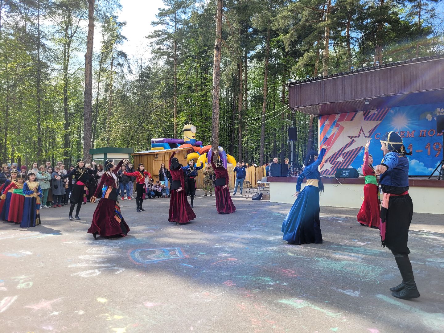 день победы; концерт; патриотизм; видное; 9 мая; парки подмосковья