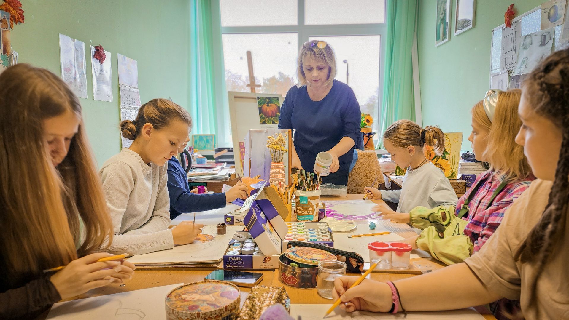 бронницы, дети, осенние каникулы , кружки и секции во время каникул , школа имени Тимофеева ,