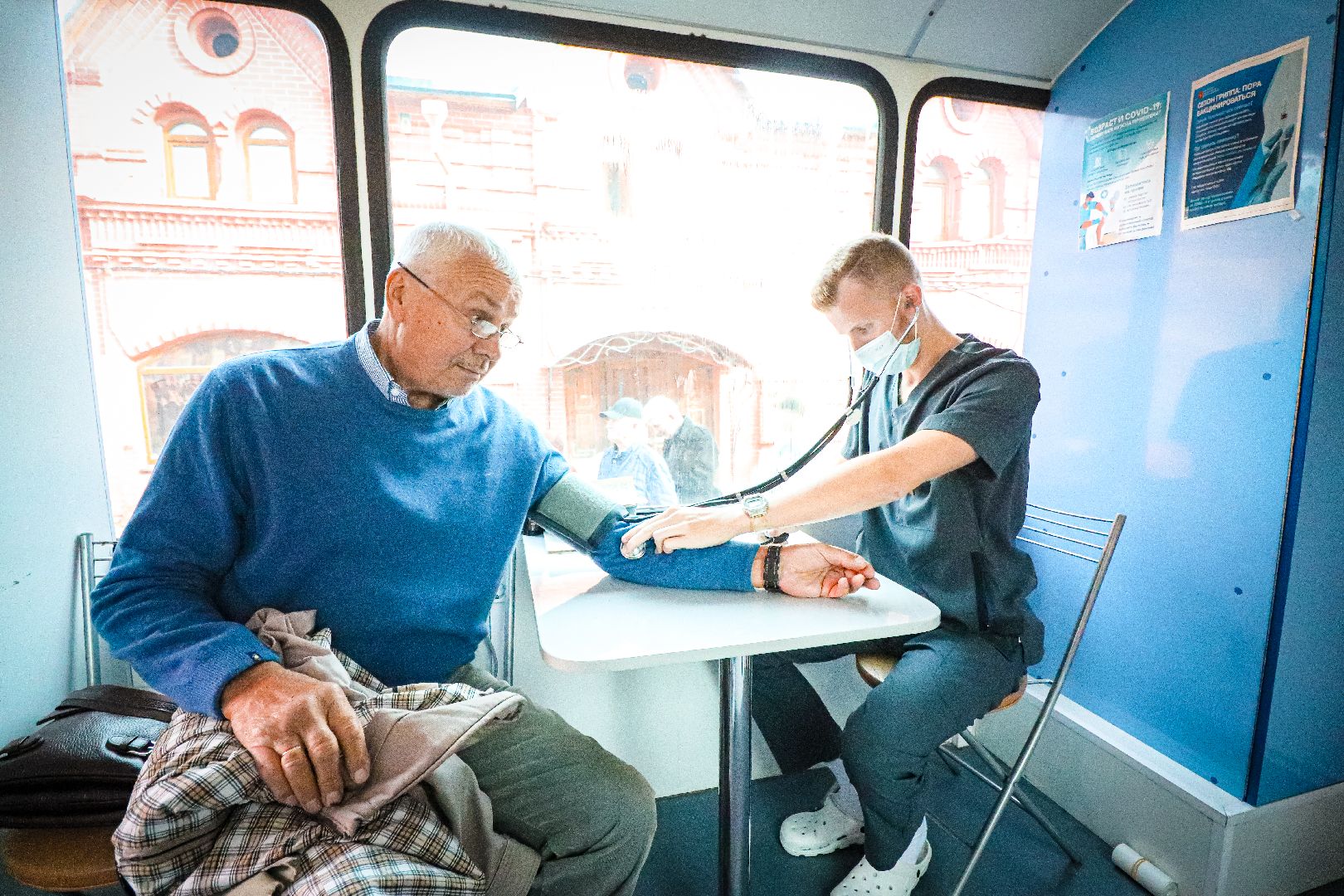 клин, общество, медицина, выездная вакцинация, здоровье,