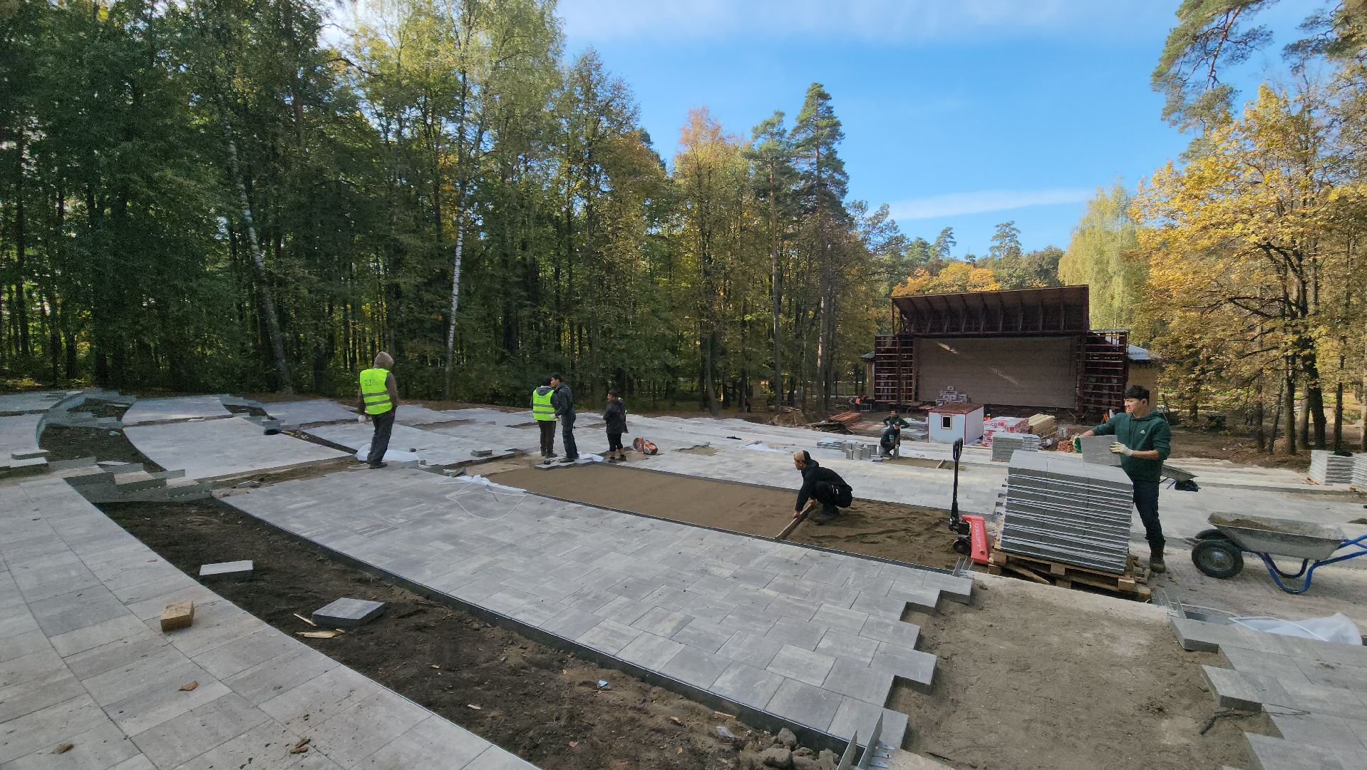 зеленый театр, благоустройство, городской парк, красногорск,