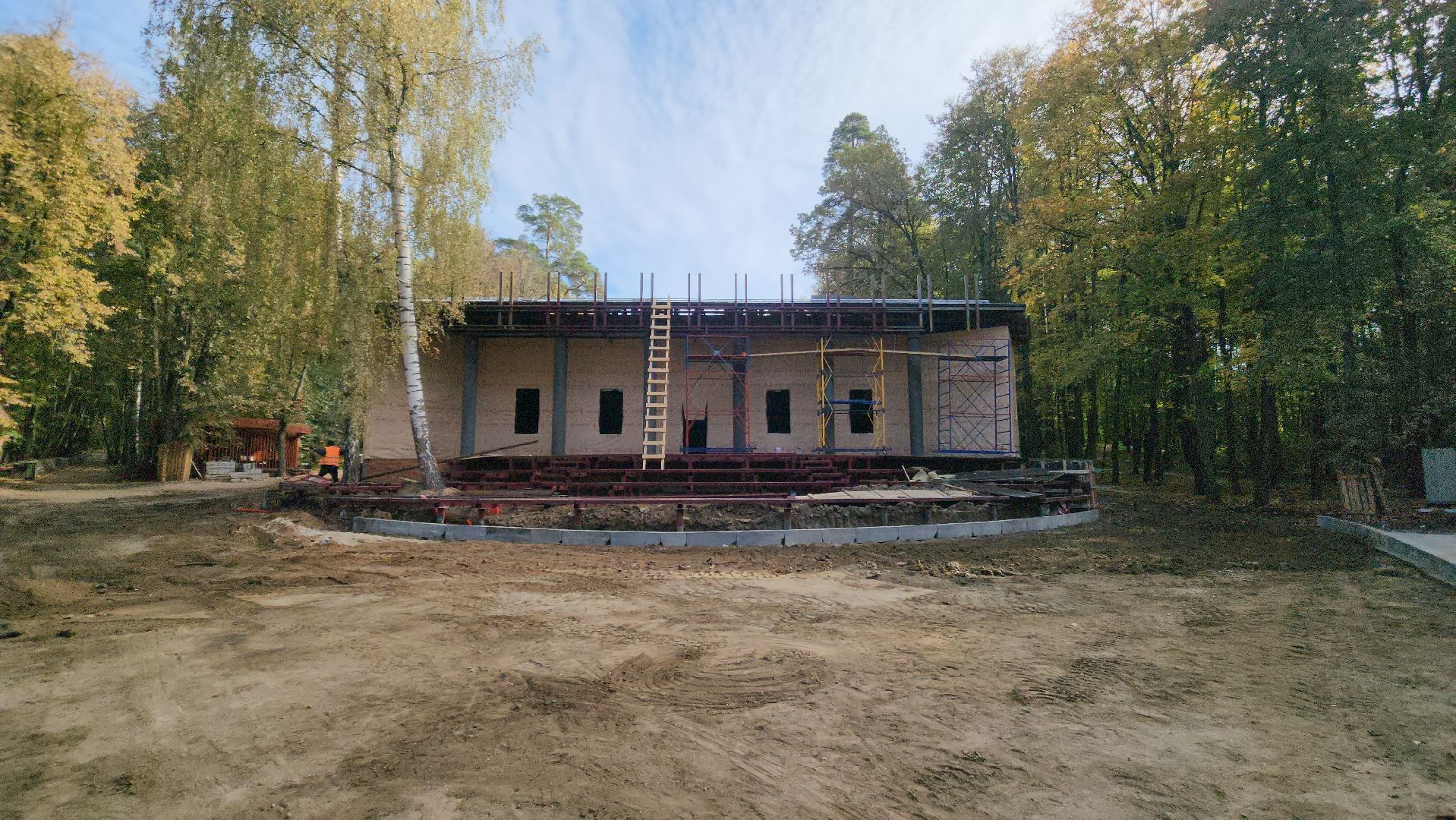 зеленый театр, благоустройство, городской парк, красногорск,