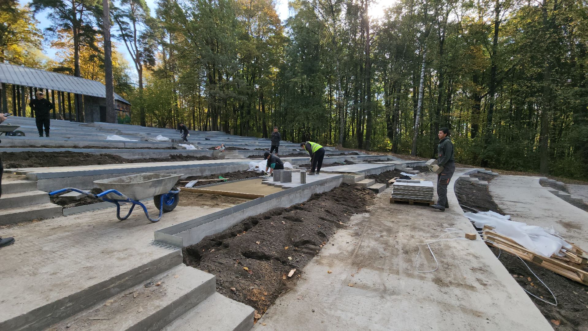 зеленый театр, благоустройство, городской парк, красногорск,