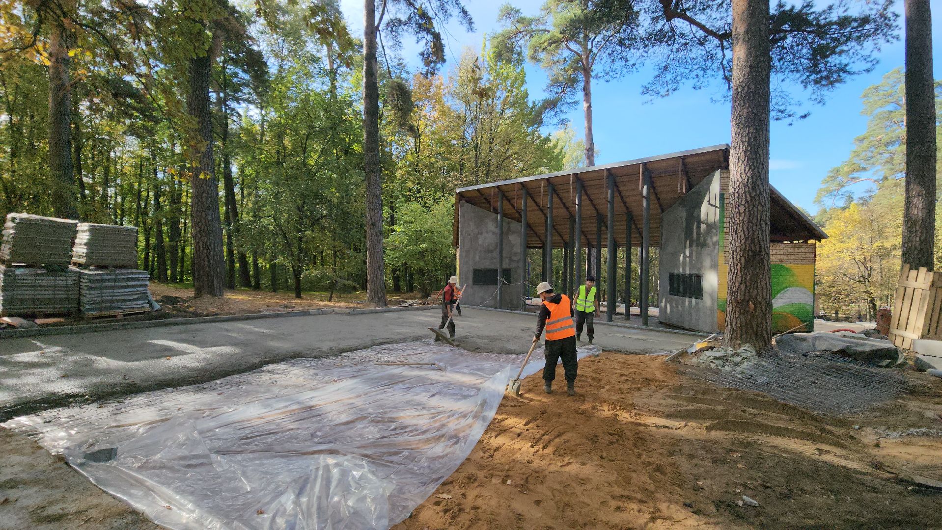 зеленый театр, благоустройство, городской парк, красногорск,