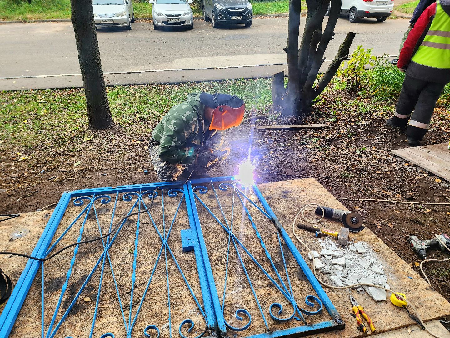 солнечногорск, ремонт , дома, жители , фасад,