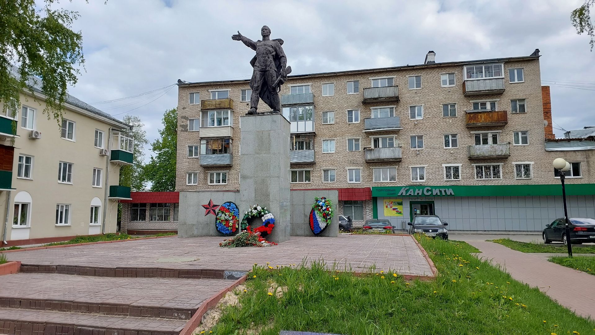 день победы, серпухов, площадь 49-й армии, вов, история, ветераны,