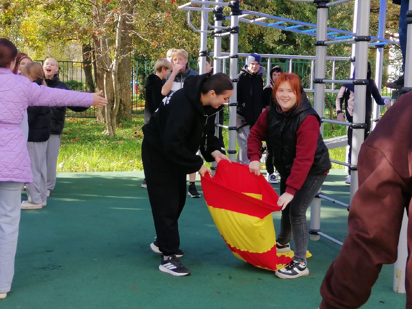городской округ восход, благоустройство, новая детская площадка, воркаут площадка,
