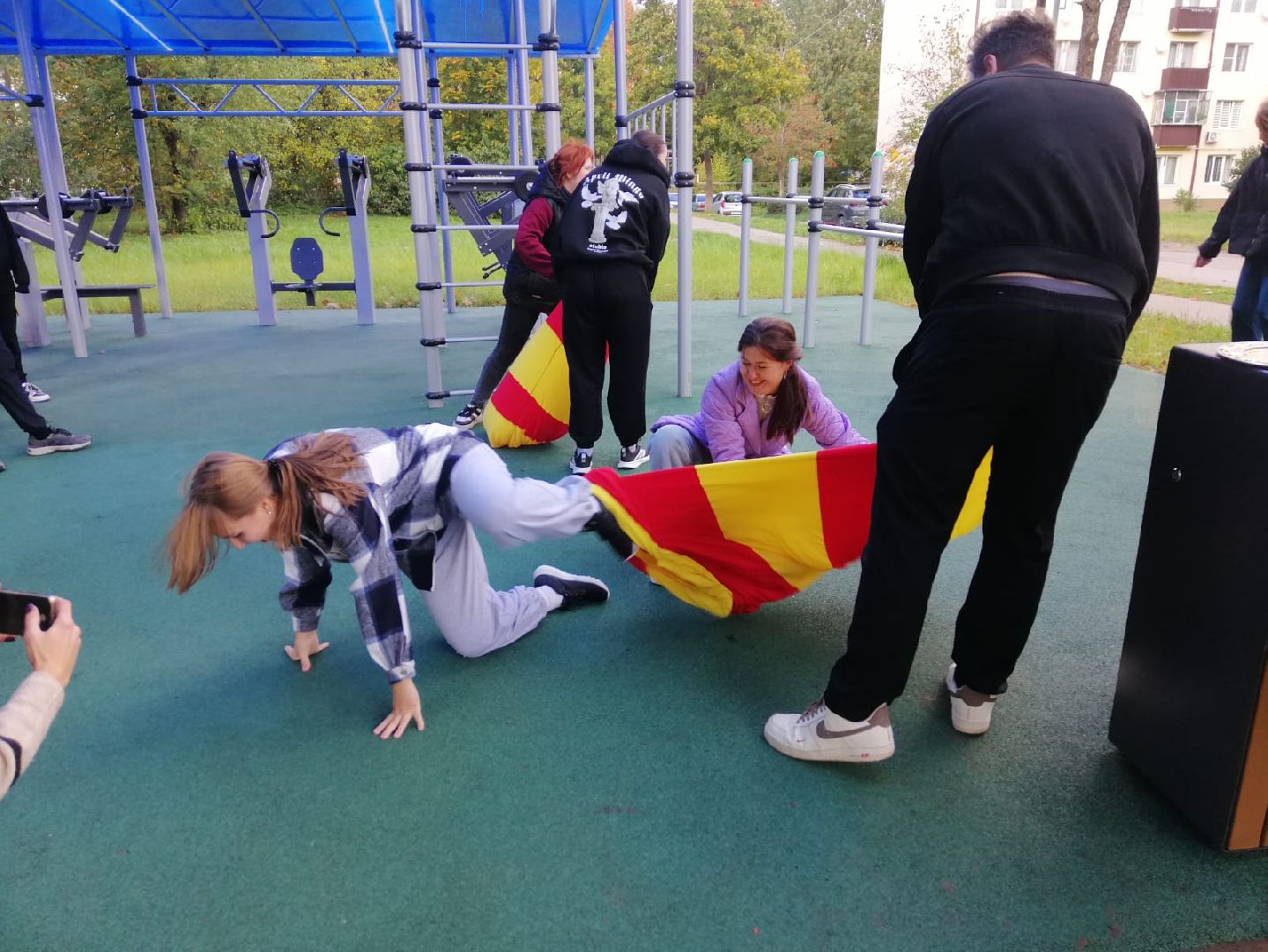 городской округ восход, благоустройство, новая детская площадка, воркаут площадка,