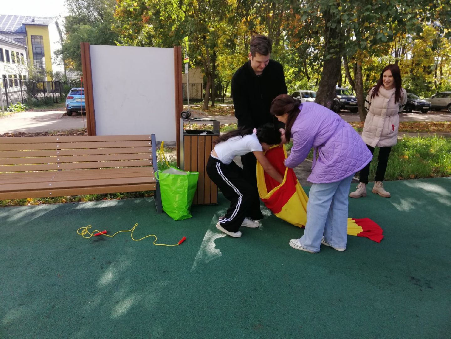 городской округ восход, благоустройство, новая детская площадка, воркаут площадка,