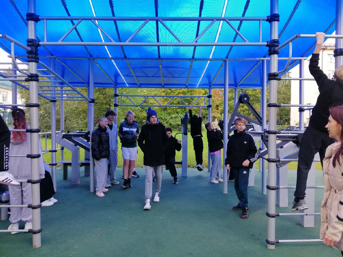 городской округ восход, благоустройство, новая детская площадка, воркаут площадка,