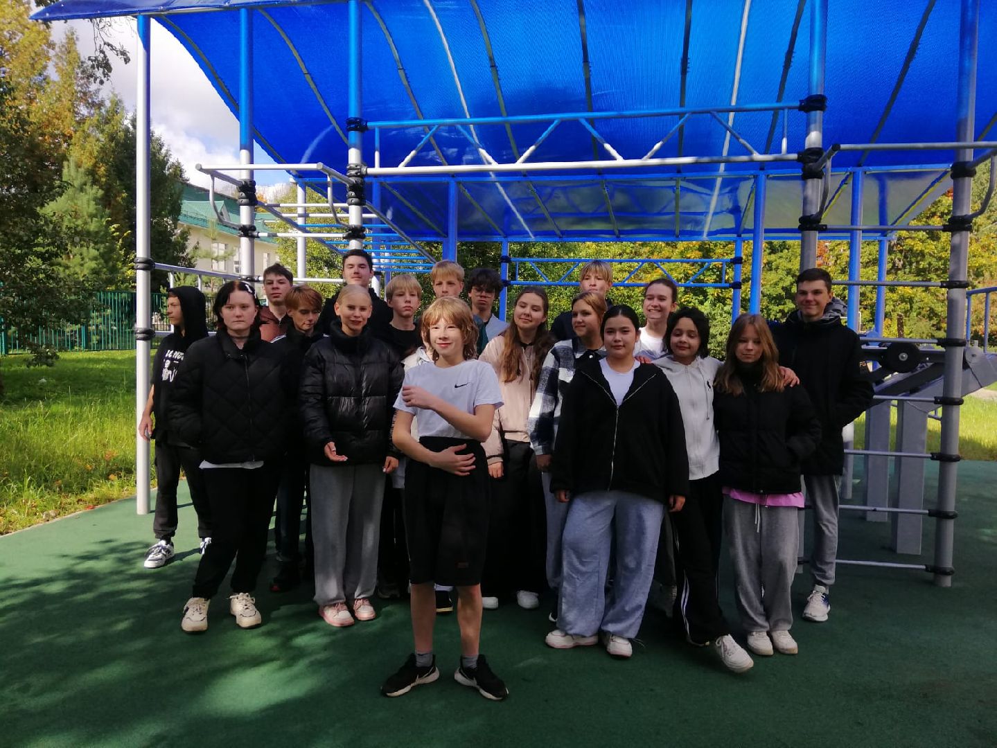 городской округ восход, благоустройство, новая детская площадка, воркаут площадка,