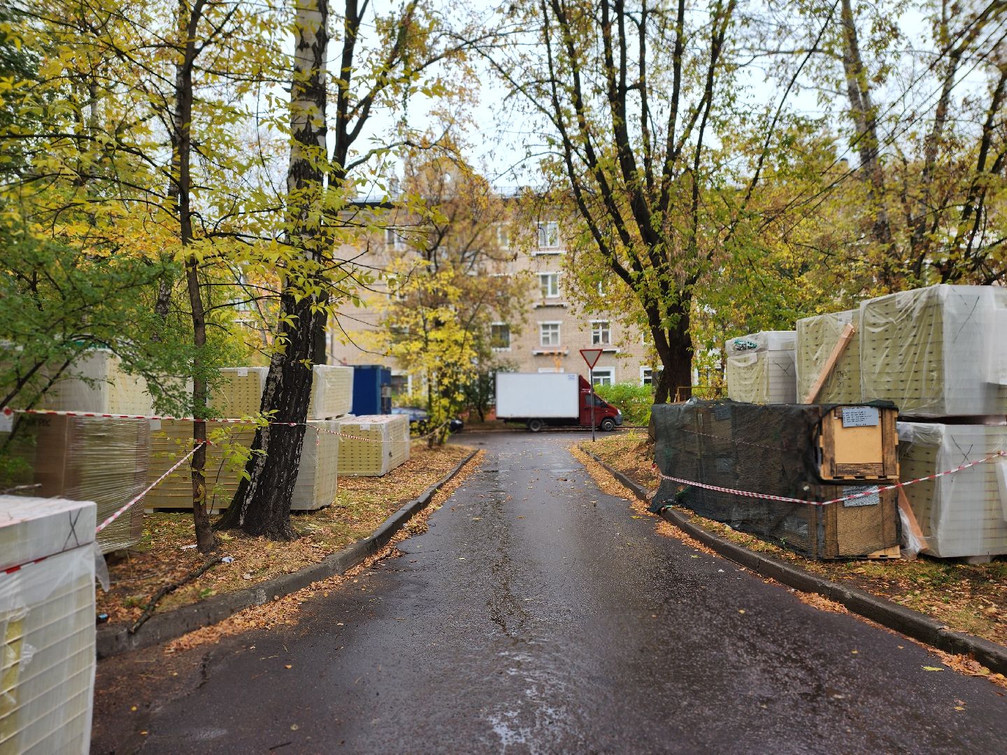 королёв, капитальный ремонт фасада дома на Грабина, администрация городского округа королев ,