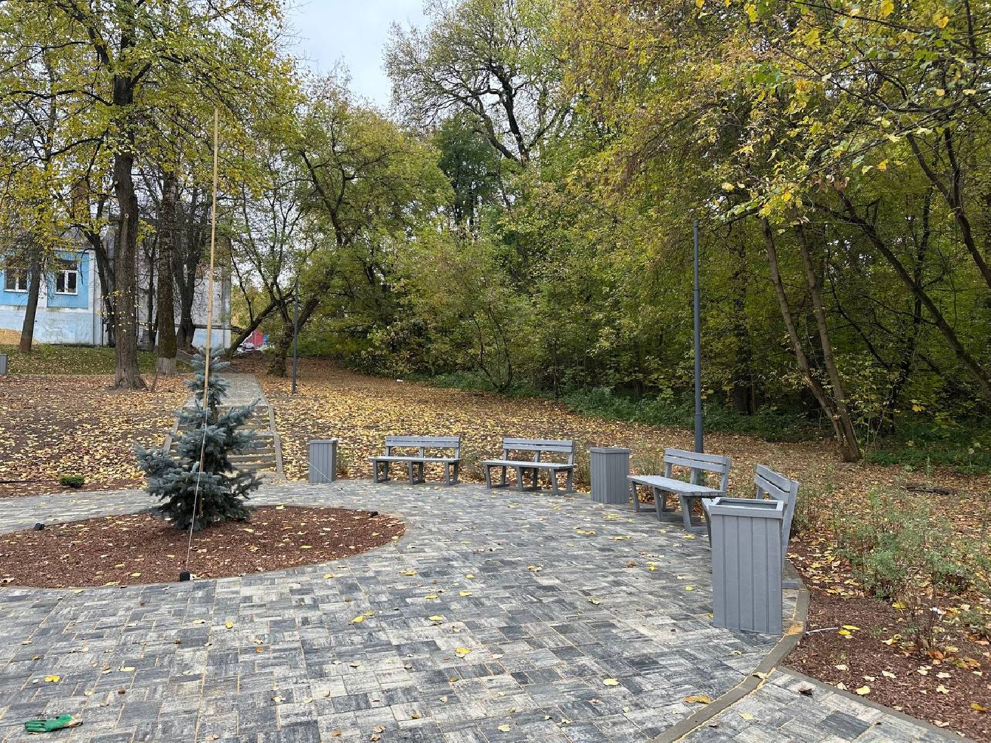 благоуствойство, чехов, сквер,