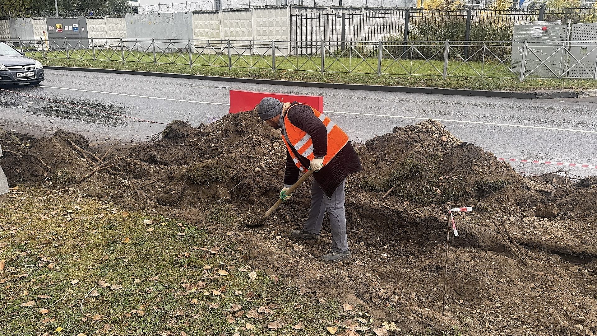дорога, расширение, благоуйстройство, дорожные работы,