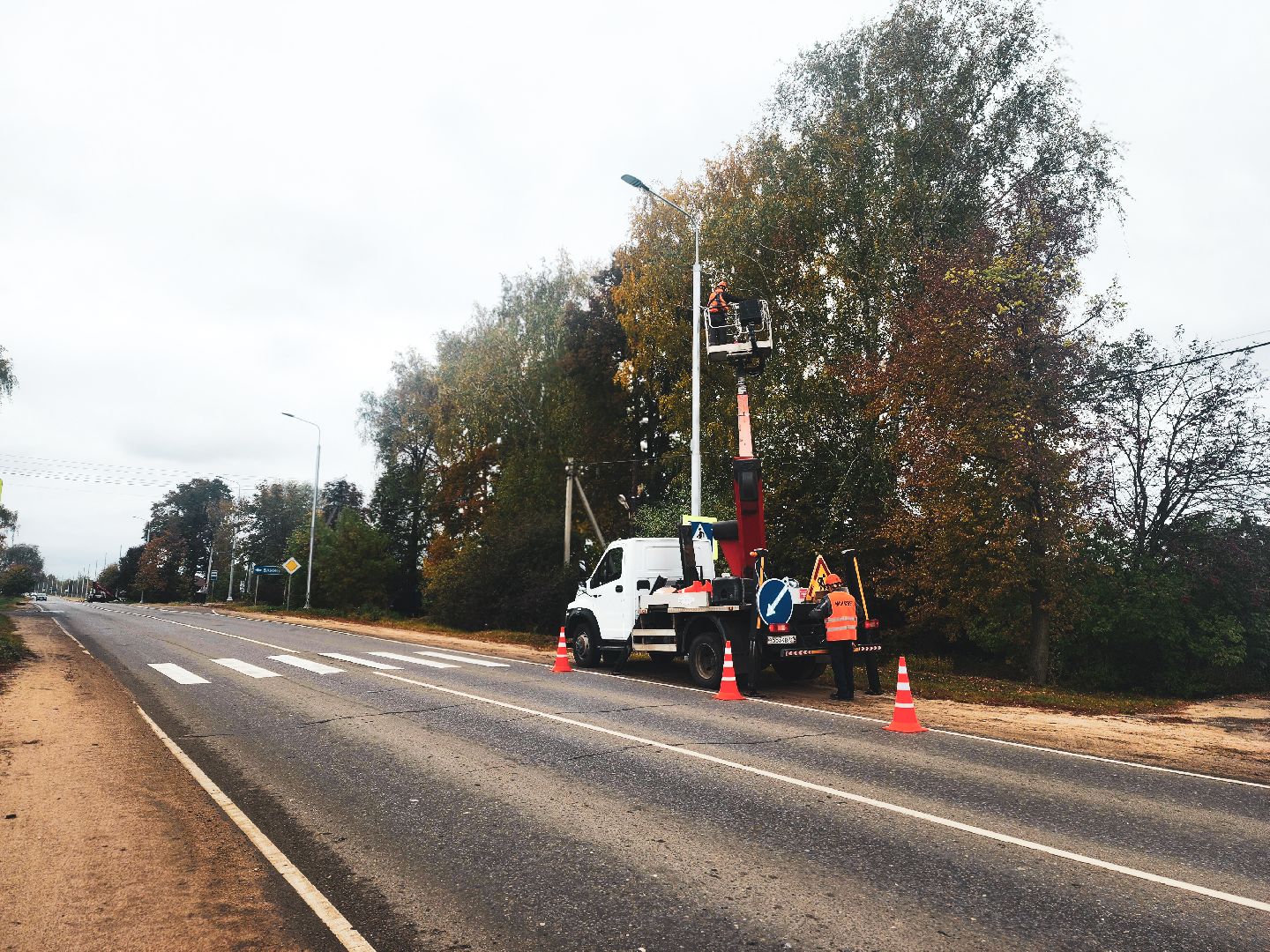 Пущино , серпухов, региональная дорога,мосавтодор , освещение дорог,