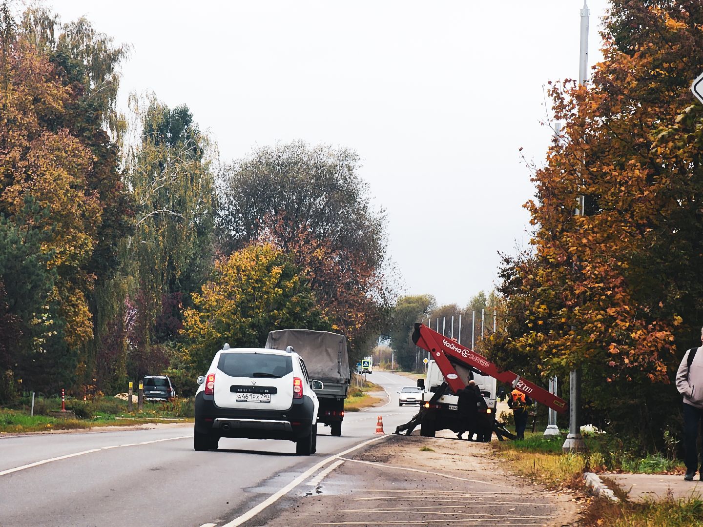 Пущино , серпухов, региональная дорога,мосавтодор , освещение дорог,