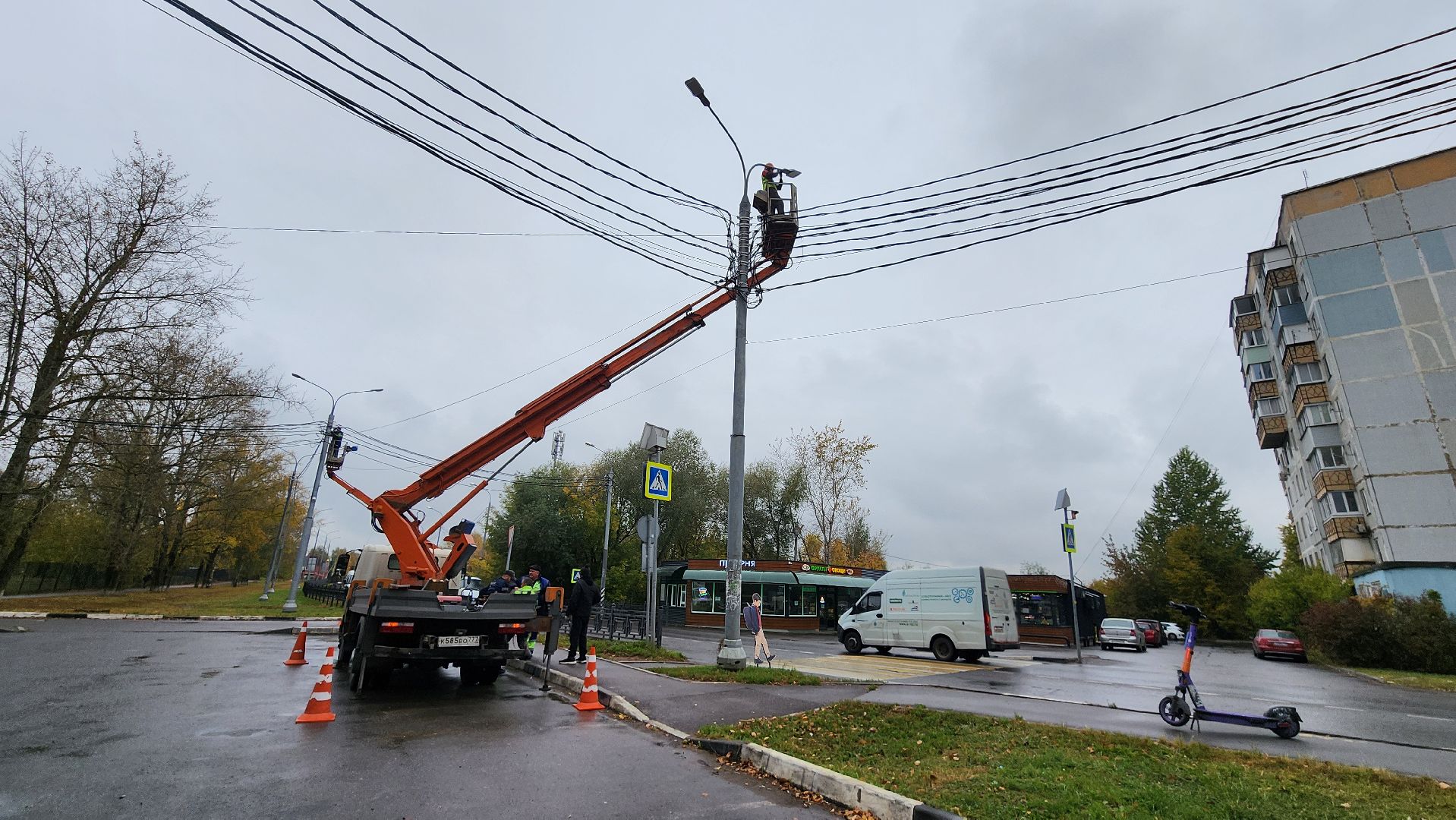 освещение, замена светильников, домодедово, подмосковье,эгология , светлый город, жкх,