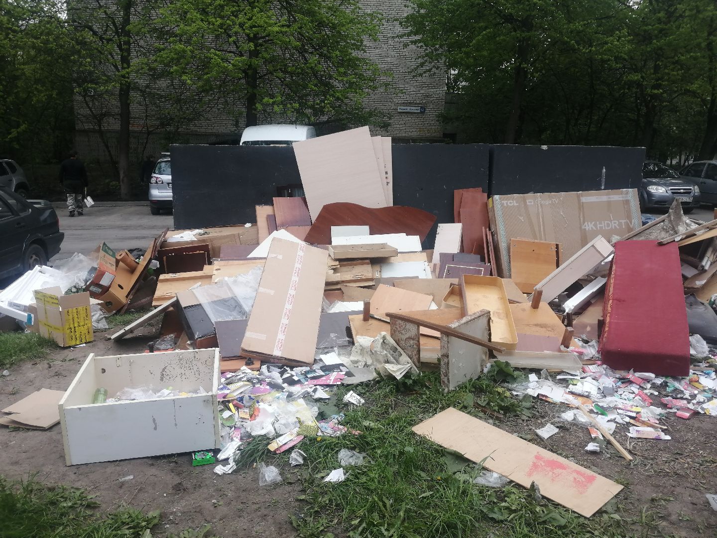 ТКО, Протвино, ЖКХ, фотоловушка, нарушители, мусор,