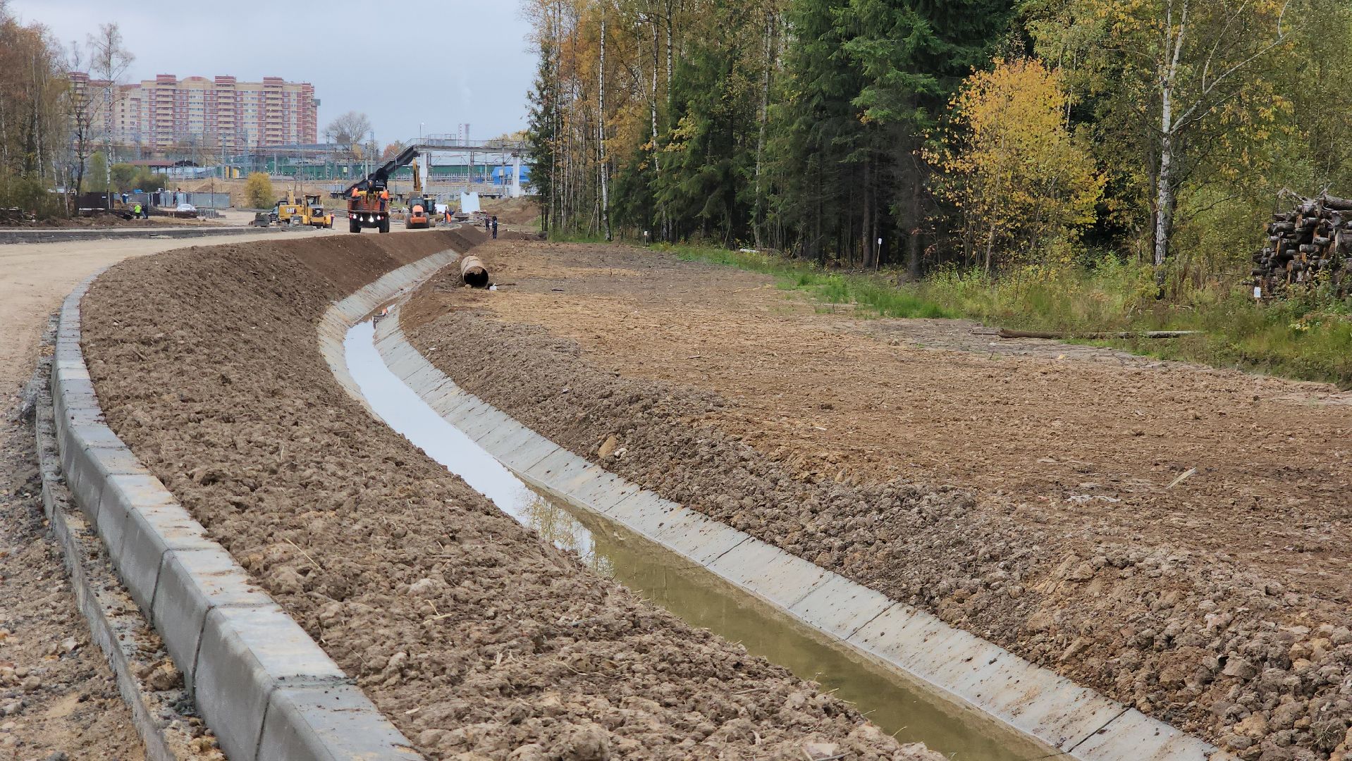 Северный подъезд , Лобня, автомобильная дорога,
