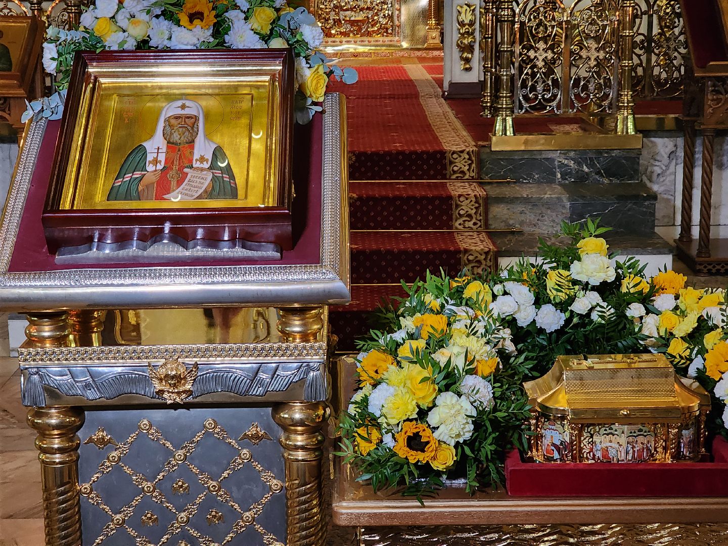 ногинск, религия, церковь, прихожане, богослужение, крестный ход, мощи святителя тихона,