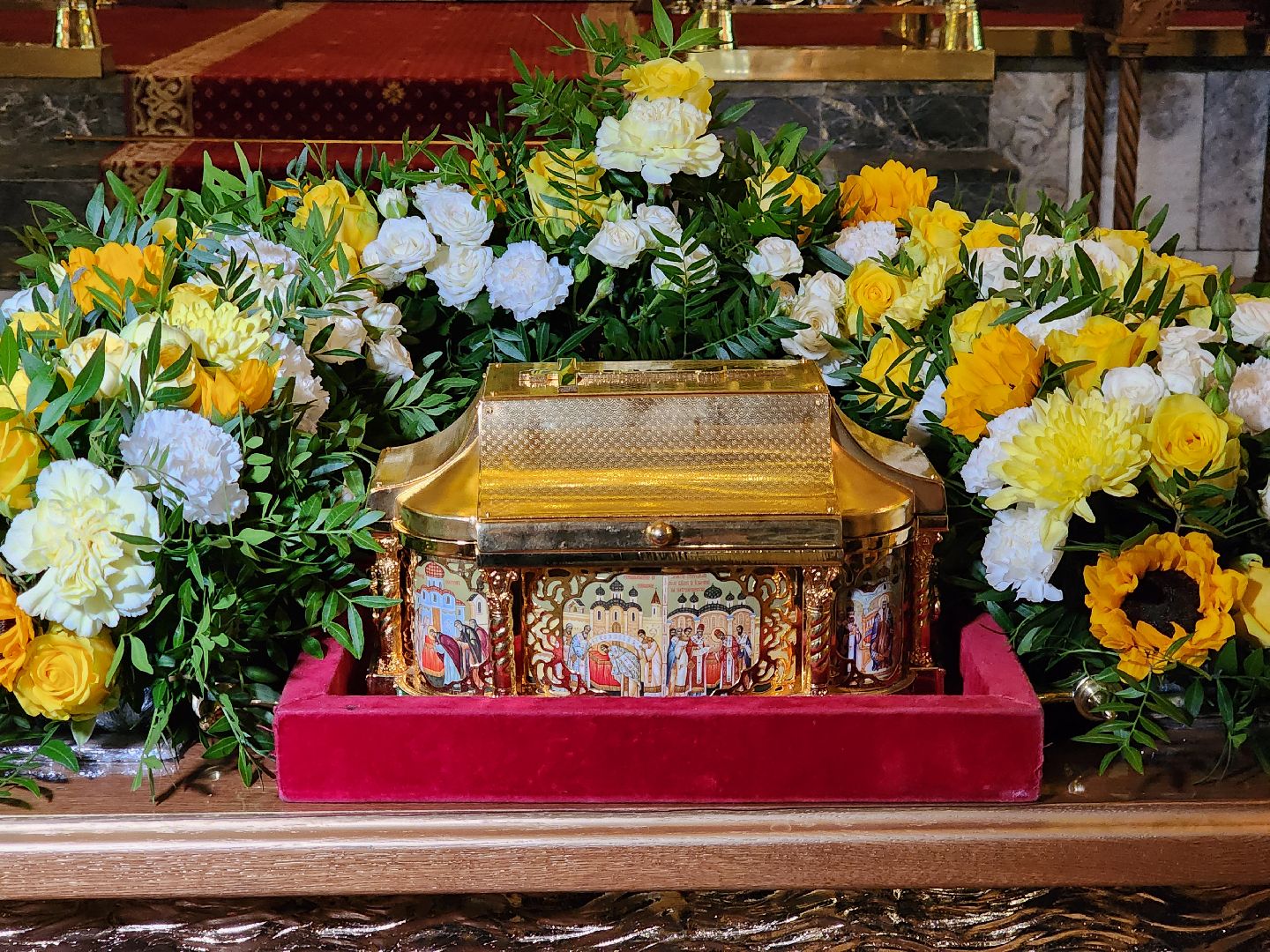 ногинск, религия, церковь, прихожане, богослужение, крестный ход, мощи святителя тихона,