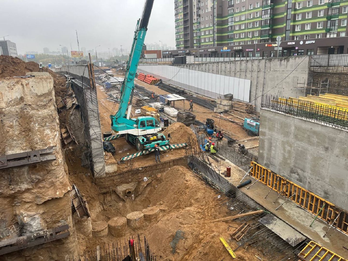 реконструкция, мкад, красногорск, путилково, тоннель в путилково,