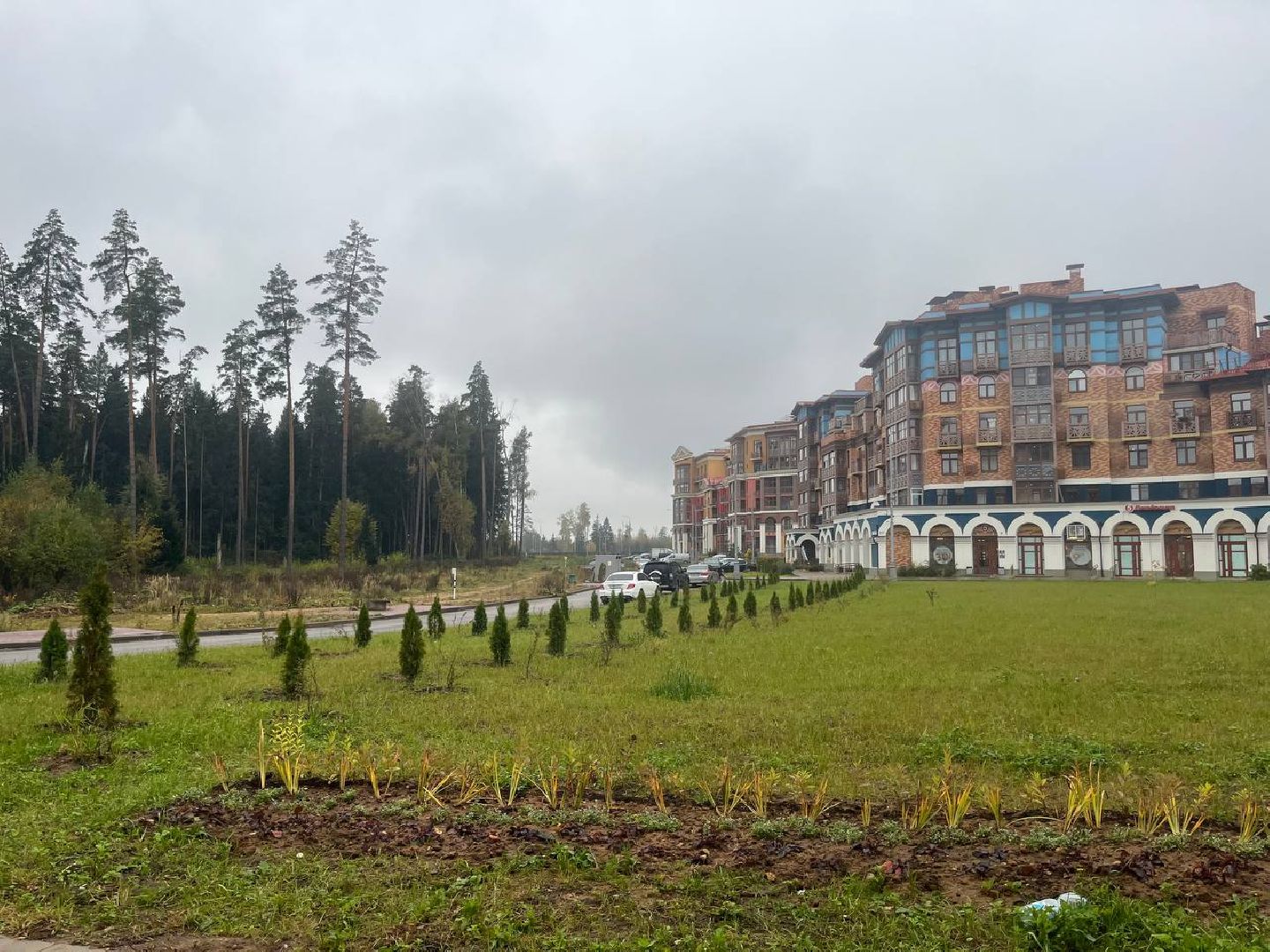 благоустройство, красногорск, аллея,