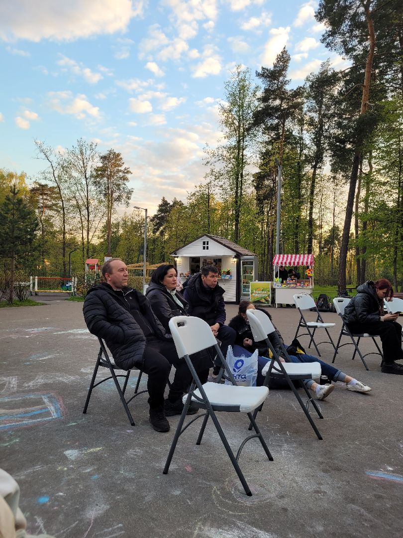 кинопоказ; военные фильмы; видное; парки подмосковья